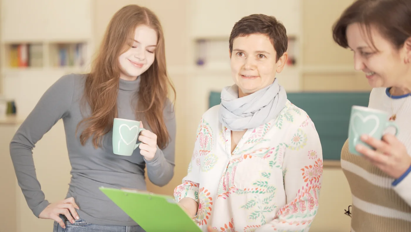 Feste Ansprechpartnerinnen im Team von Pflege Flemming